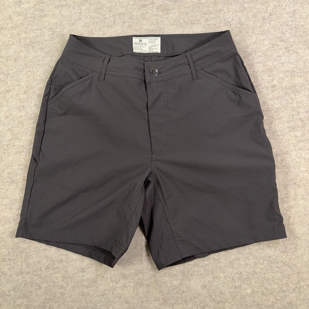 Zero Foxtrot Shorts Mens 30 Gray Tactical Cargo 7" Inseam Nylon Magnetic Pockets